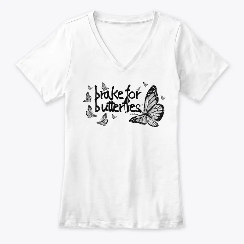 BRAKE FOR BUTTERFLIES TEE